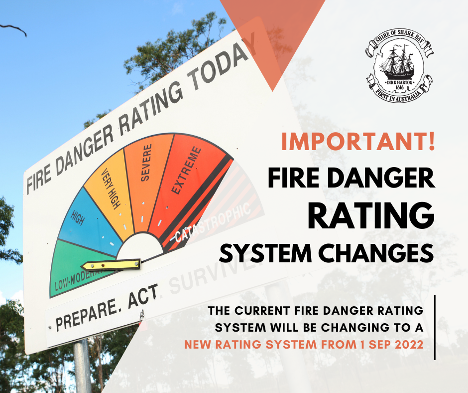New Fire Danger Rating System
