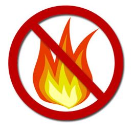 Burning Prohibited - 15 December to 31 March inclusive (each year)